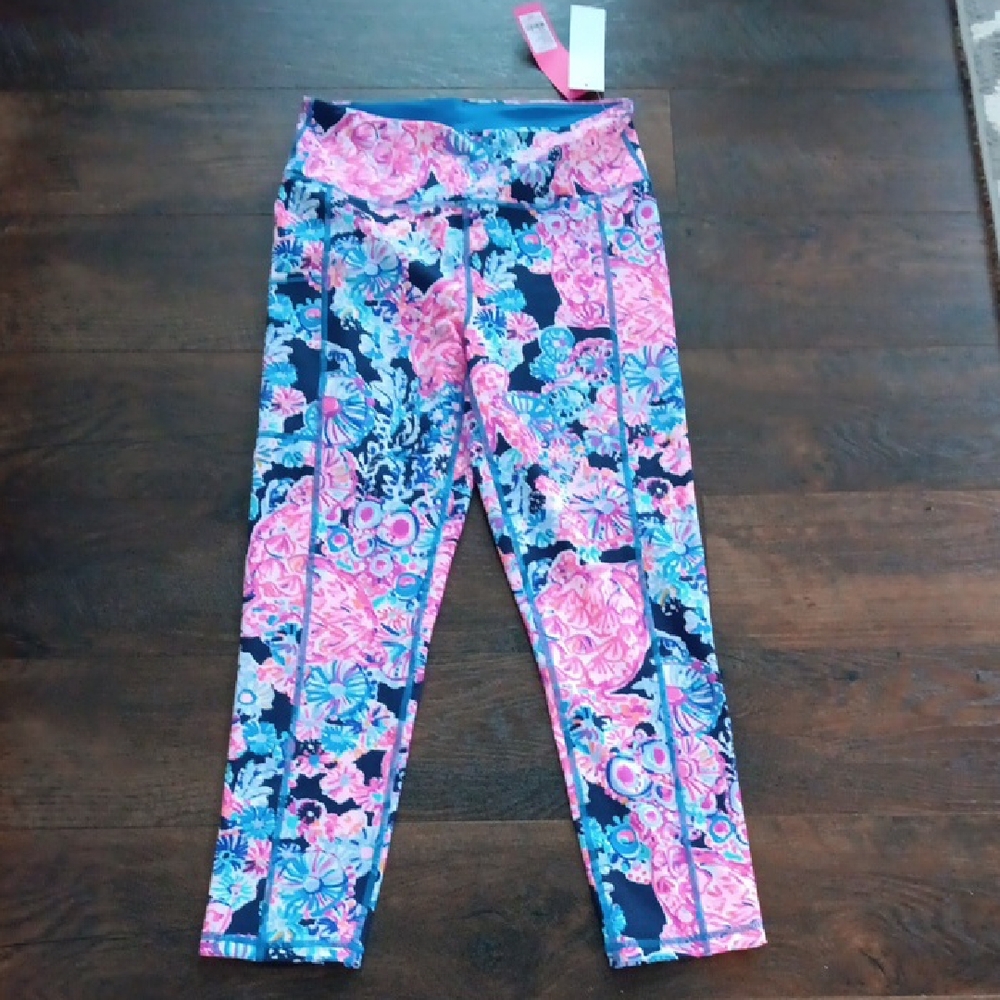 NWT Lilly Pulitzer Weekender High Rise Midi Leggings